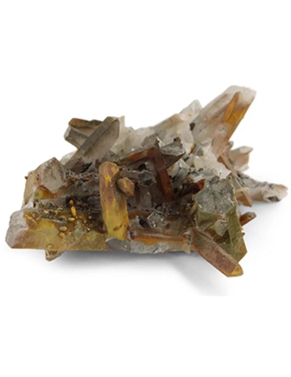 Hematietkwarts Rookkwarts met mica ruw, p/kg