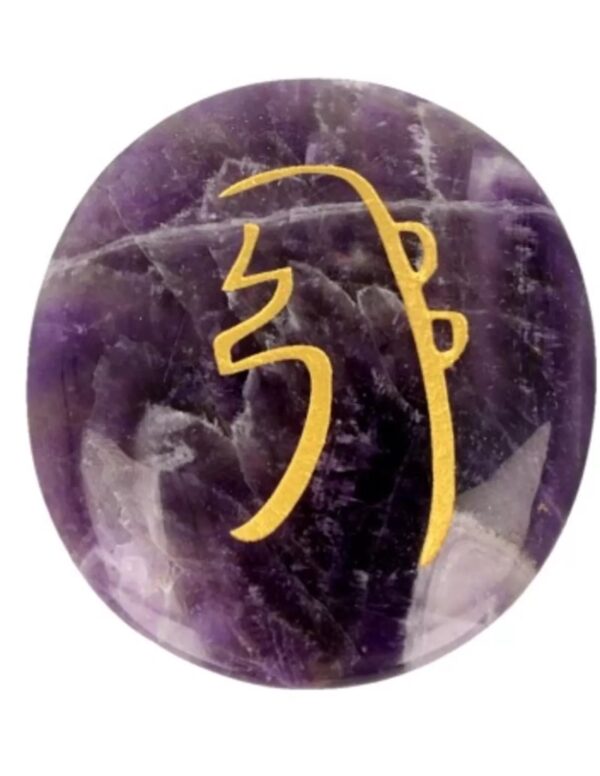 Amethist Sei-He-Ki Reiki steen