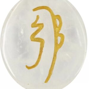 Bergkristal Sei-He-Ki reiki steen
