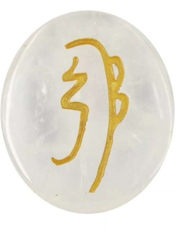 Bergkristal Sei-He-Ki reiki steen
