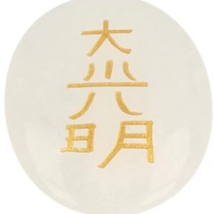 Bergkristal Dai-Koo-Myo reiki steen