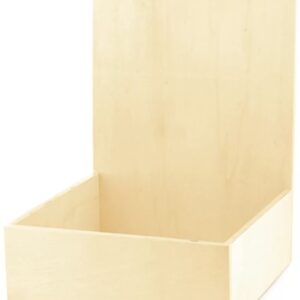 Display bak met rugplank groot
