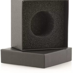 Verpakkingsdoosje zwart 75x75 mm