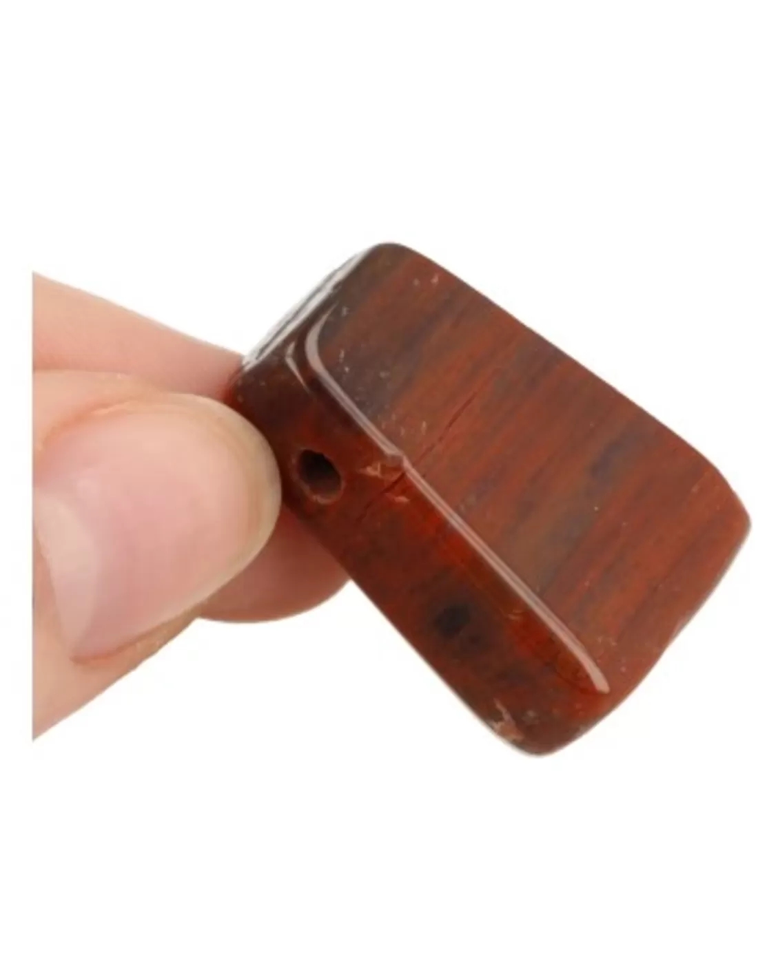 Doorboorde hanger Versteend hout - Image 4