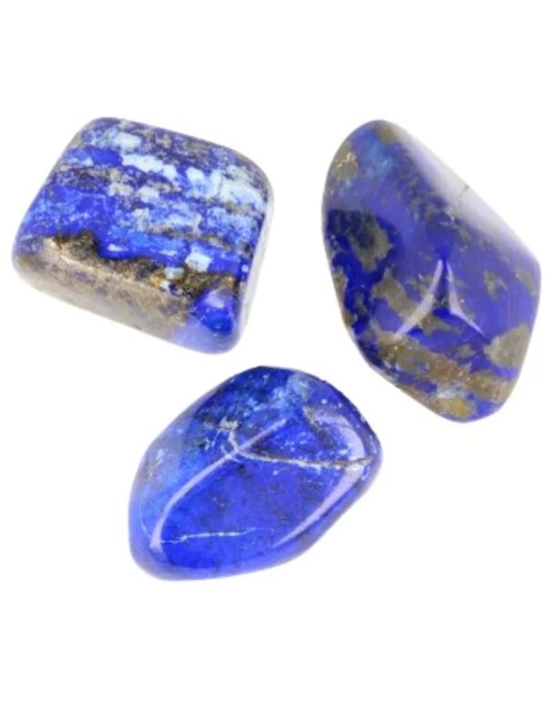 Lapis lazuli AA trommelstenen (mt3), per gram