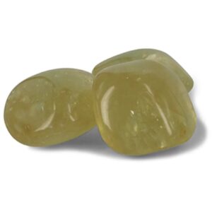 Calciet citroen trommelstenen (mt4), per gram