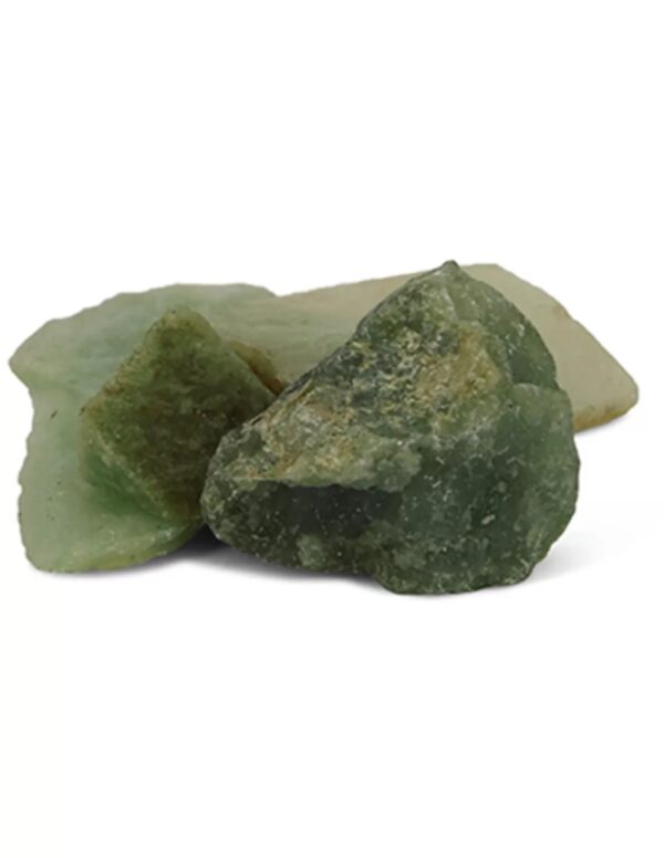 Jade China, ruwe brokjes, p/kg