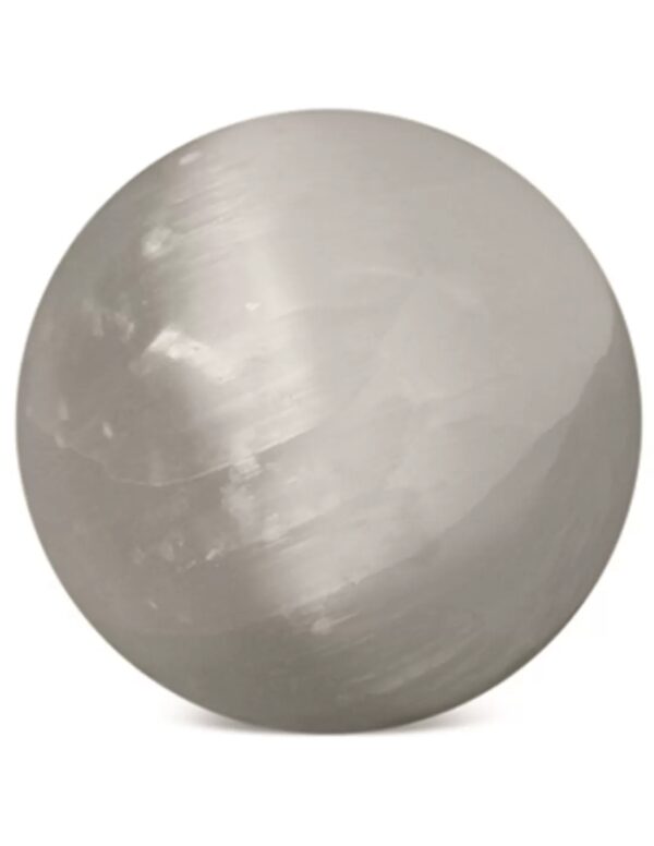 Seleniet 7-8 cm edelsteen bol