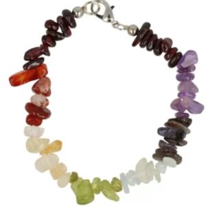 Chakra splitarmband met slotje