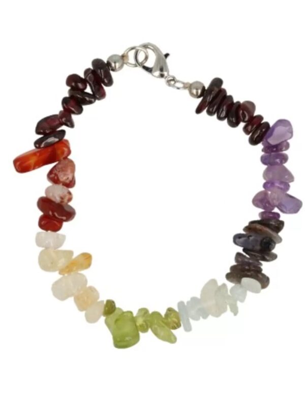 Chakra splitarmband met slotje