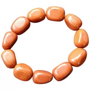 Nugget armband Jaspis rood