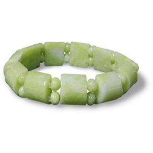 Jade geel fantasy armband