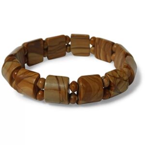 Jaspis geel fantasy armband