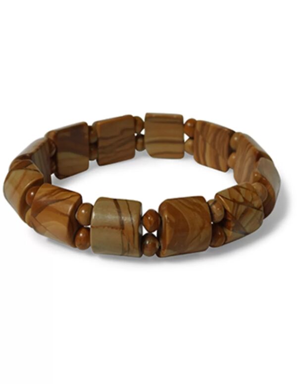 Jaspis geel fantasy armband