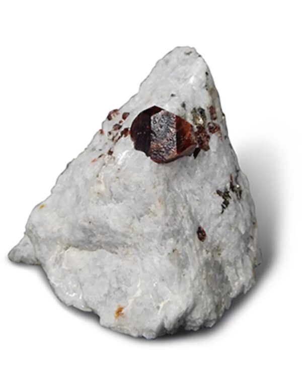 Zirkoon in matrix ruw, per gram