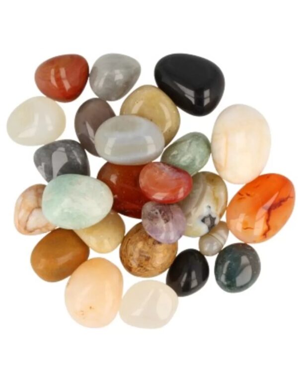 India mix trommelstenen (mt2), p/kg