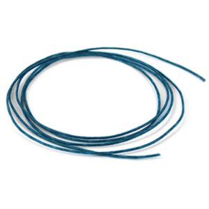 Waskoord 1 mm blauw, per meter