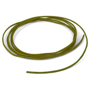 Waskoord 1 mm geel, per meter