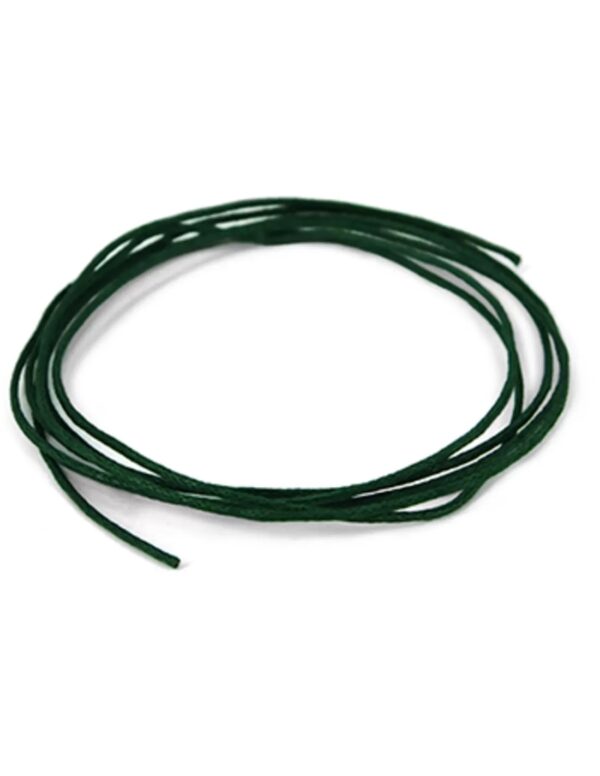 Waskoord 1 mm groen, per meter