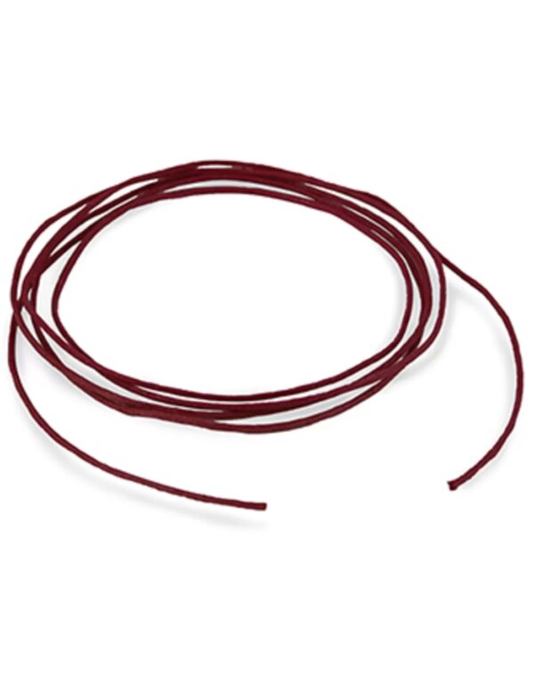 Waskoord 1 mm roze, per meter