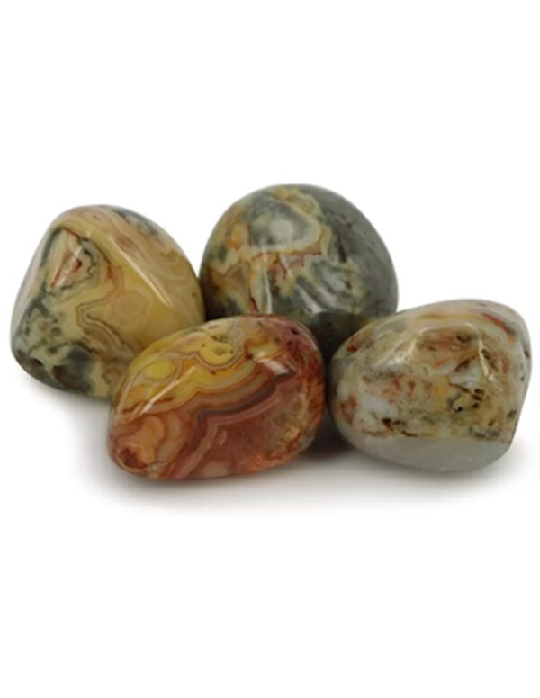 Agaat crazy lace 50 gr. trommelstenen (mt3)