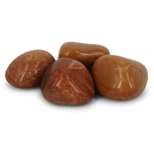 Aventurijn oranje 50 gr. trommelstenen (mt3)