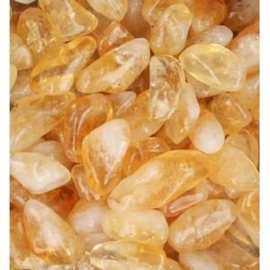 Citrien 50 gr. trommelstenen (verhit) (mt2)