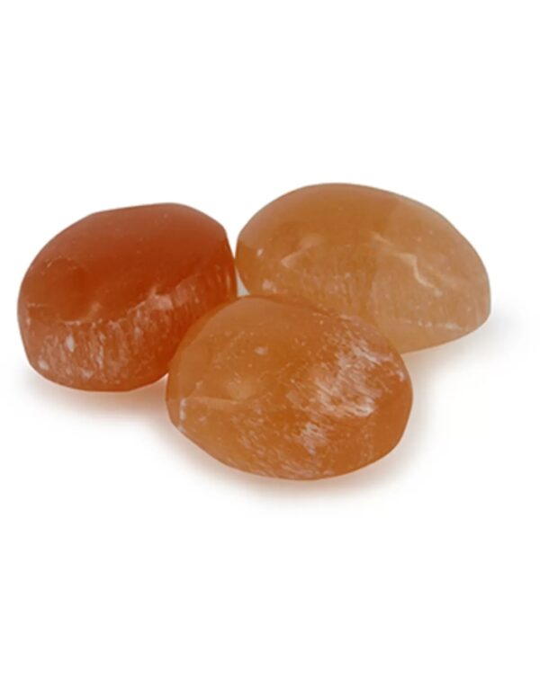 Seleniet oranje 50 gr. trommelstenen (mt3)