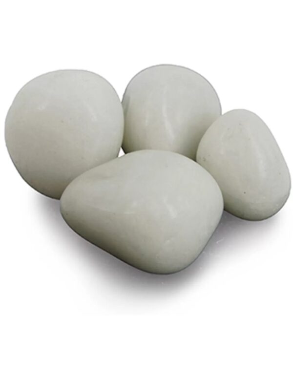 Sneeuwkwarts 50 gr. trommelstenen (mt3)
