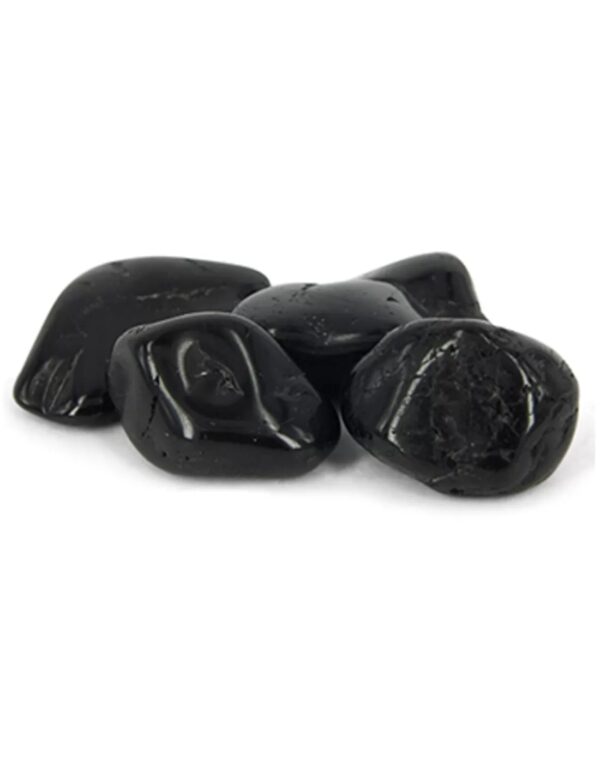 Toermalijn zwart 50 gr. trommelstenen (mt2-3)