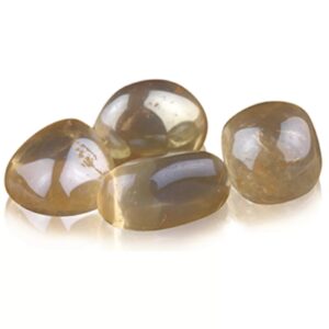 Zonneschijn Aura 50 gr. trommelstenen (mt2) (gecoat)