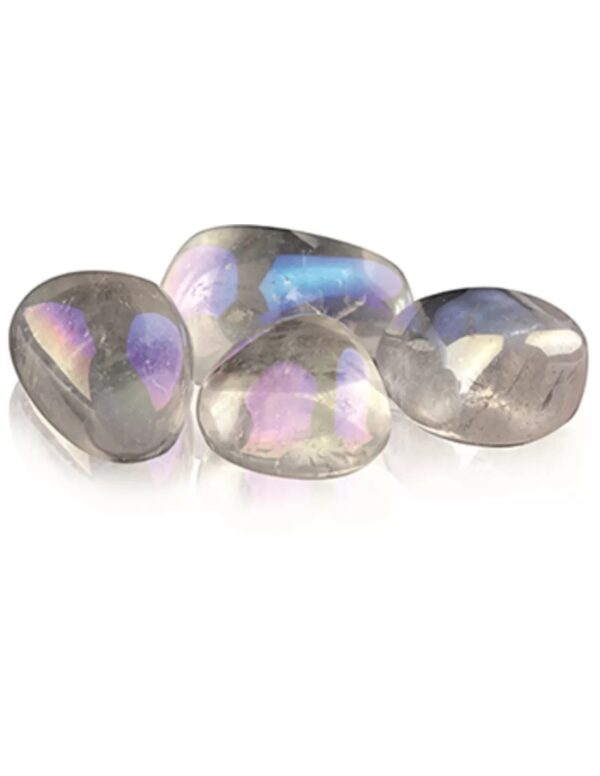 Angel Aura 50 gr. trommelstenen (mt2-3) (gecoat)