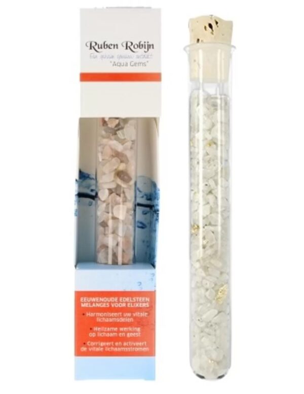 Bewustzijn & Intuïtie small Aqua Gems edelsteenwand