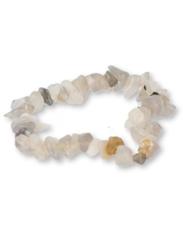 Agaat natuur splitarmband - Image 2