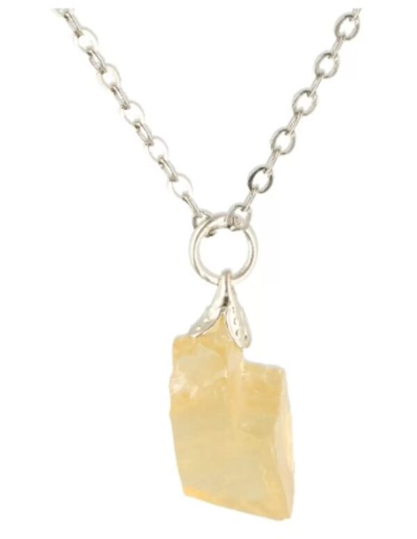 Calciet honing ruw edelsteen hanger - Image 3