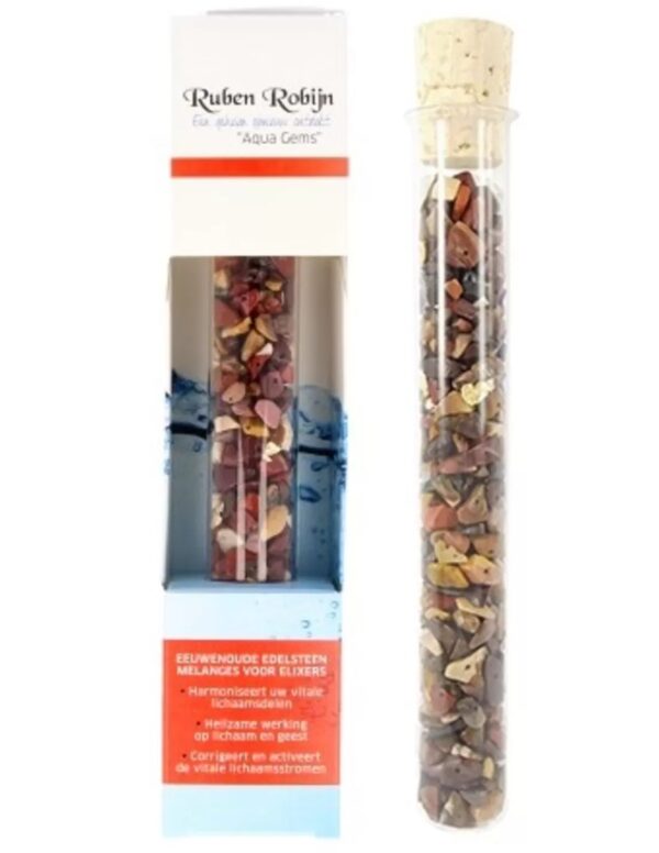 Afwisseling & Plezier large Aqua Gems edelsteenwand