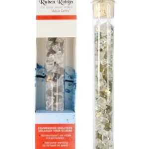 Creativiteit & Fantasie large Aqua Gems edelsteenwand