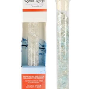 Helderheid & Lichtheid large Aqua Gems edelsteenwand