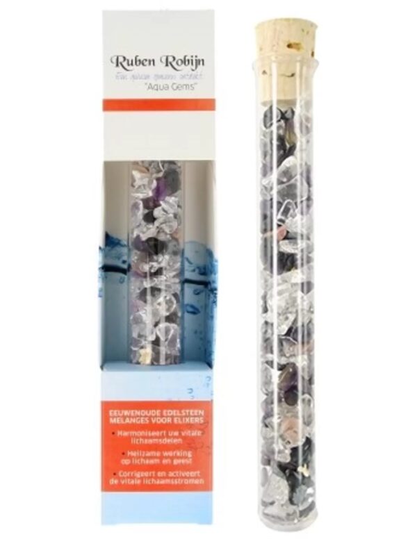 Noodwater large Aqua Gems edelsteenwand