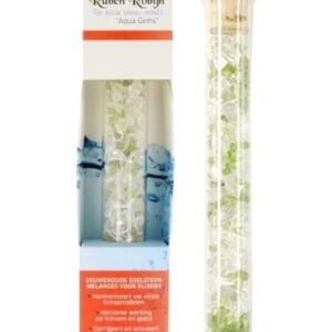 Onafhankelijkheid & Zelfbeschikking large Aqua Gems edelsteenwand