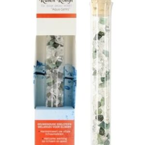 Oriëntatie & Groei large Aqua Gems edelsteenwand
