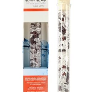 Ritme van het Leven large Aqua Gems edelsteenwand