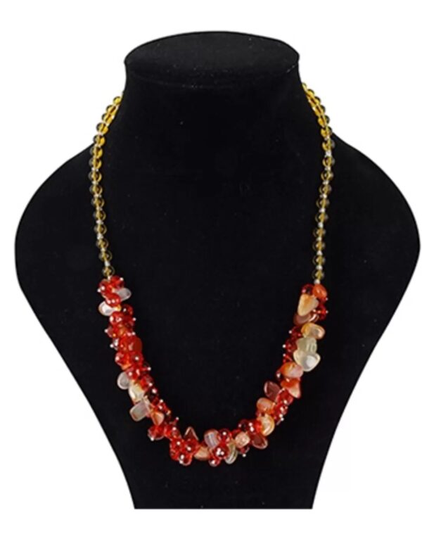 Carneool / Feng shui ketting