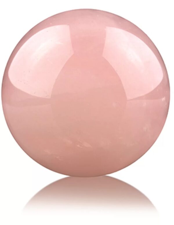 Roze kwarts 20 mm edelsteen bol