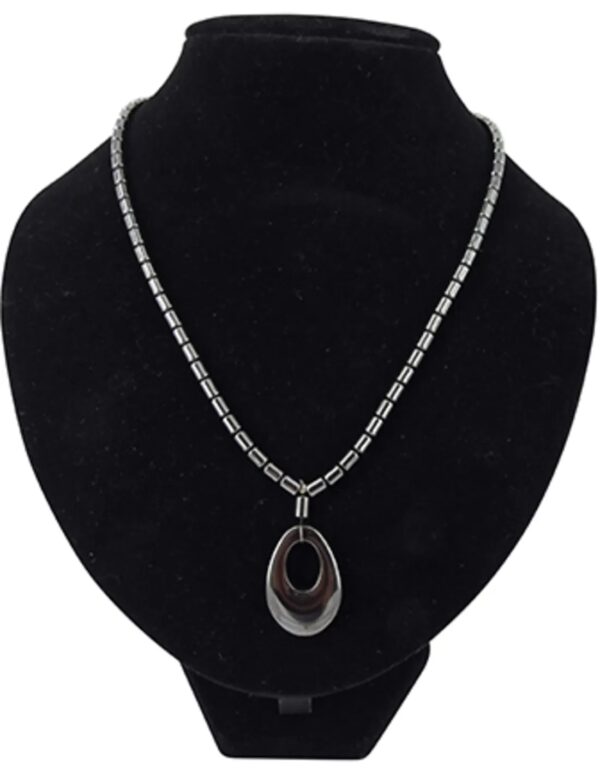 Hematiet ketting donut
