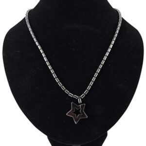 Hematiet ketting ster