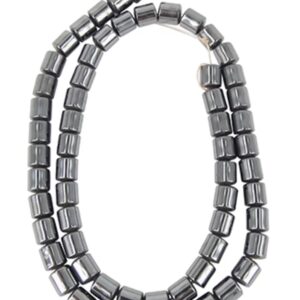 Hematiet kralen streng tonkraal 6 mm