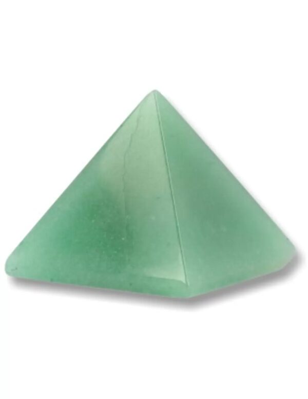 Aventurijn groen piramide 30 mm edelsteen