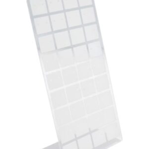 Display oorbellen transparant leeg