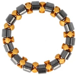 Magneetarmband wiel goud